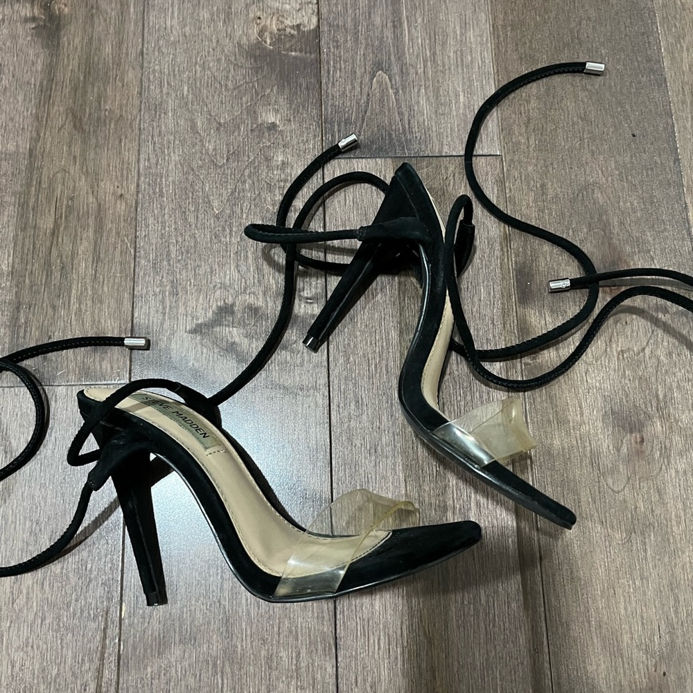 Steve Madden lace up heels